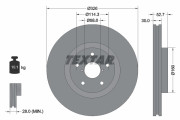 92194303 Brzdový kotouč Shoe Kit Pro TEXTAR