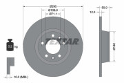 92195803 Brzdový kotouč Shoe Kit Pro TEXTAR