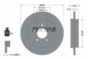 92197803 Brzdový kotouč Shoe Kit Pro TEXTAR