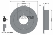 92198503 Brzdový kotouč Shoe Kit Pro TEXTAR