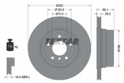92202005 Brzdový kotouč PRO+ TEXTAR