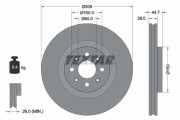 92202203 Brzdový kotouč Shoe Kit Pro TEXTAR