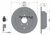 92223403 Brzdový kotouč Shoe Kit Pro TEXTAR