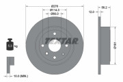 92225103 Brzdový kotouč Shoe Kit Pro TEXTAR