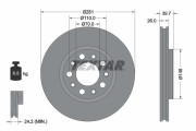 92230103 Brzdový kotouč Shoe Kit Pro TEXTAR