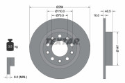 92230203 Brzdový kotouč Shoe Kit Pro TEXTAR