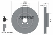 92236503 Brzdový kotouč Shoe Kit Pro TEXTAR