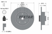 92237203 Brzdový kotouč Shoe Kit Pro TEXTAR