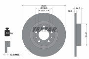 92238003 Brzdový kotouč Shoe Kit Pro TEXTAR