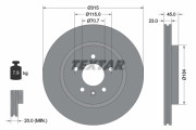 92239803 Brzdový kotouč Shoe Kit Pro TEXTAR
