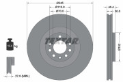 92242403 Brzdový kotouč Shoe Kit Pro TEXTAR