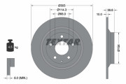 92242703 Brzdový kotouč Shoe Kit Pro TEXTAR