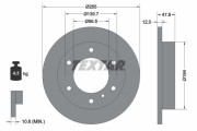 92249803 Brzdový kotouč Shoe Kit Pro TEXTAR