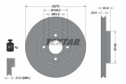 92252403 Brzdový kotouč Shoe Kit Pro TEXTAR