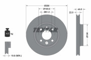 92255203 Brzdový kotouč Shoe Kit Pro TEXTAR