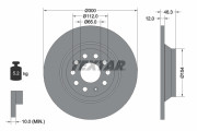 92255403 Brzdový kotouč Shoe Kit Pro TEXTAR