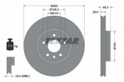 92255703 Brzdový kotouč Shoe Kit Pro TEXTAR