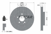 92257503 Brzdový kotouč Shoe Kit Pro TEXTAR