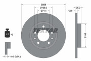 92268003 Brzdový kotouč Shoe Kit Pro TEXTAR