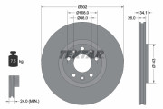 92268103 Brzdový kotouč Shoe Kit Pro TEXTAR
