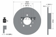 92269103 Brzdový kotouč Shoe Kit Pro TEXTAR