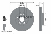 92271303 Brzdový kotouč Shoe Kit Pro TEXTAR