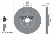 92272403 Brzdový kotouč Shoe Kit Pro TEXTAR