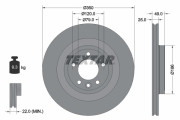 92278403 Brzdový kotouč Shoe Kit Pro TEXTAR