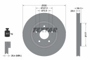92278903 Brzdový kotouč Shoe Kit Pro TEXTAR