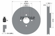 92279003 Brzdový kotouč Shoe Kit Pro TEXTAR