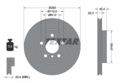 92279203 Brzdový kotouč Shoe Kit Pro TEXTAR