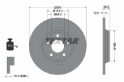 92282803 Brzdový kotouč Shoe Kit Pro TEXTAR