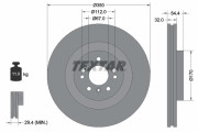 92284205 Brzdový kotouč PRO TEXTAR