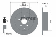 92284503 Brzdový kotouč Shoe Kit Pro TEXTAR