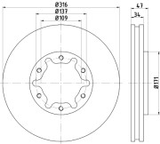 92285203 Brzdový kotouč Shoe Kit Pro TEXTAR