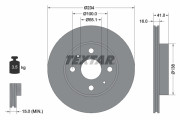 92285603 Brzdový kotouč Shoe Kit Pro TEXTAR