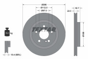 92286903 Brzdový kotouč Shoe Kit Pro TEXTAR
