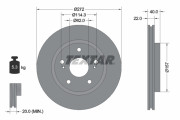 92289403 Brzdový kotouč Shoe Kit Pro TEXTAR