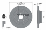 92289603 Brzdový kotouč Shoe Kit Pro TEXTAR