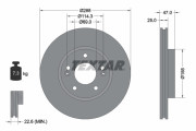 92290503 Brzdový kotouč Shoe Kit Pro TEXTAR