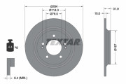 92293103 Brzdový kotouč Shoe Kit Pro TEXTAR