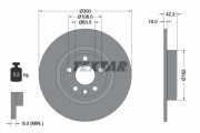 92293803 Brzdový kotouč Shoe Kit Pro TEXTAR