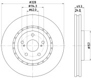 92294203 Brzdový kotouč Shoe Kit Pro TEXTAR