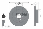 92296403 Brzdový kotouč Shoe Kit Pro TEXTAR