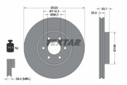 92296503 Brzdový kotouč Shoe Kit Pro TEXTAR