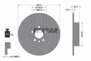 92300403 Brzdový kotouč Shoe Kit Pro TEXTAR