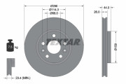 92300703 Brzdový kotouč Shoe Kit Pro TEXTAR