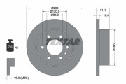 92301103 Brzdový kotouč Shoe Kit Pro TEXTAR