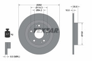 92301303 Brzdový kotouč Shoe Kit Pro TEXTAR
