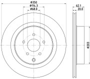 92302203 Brzdový kotouč Shoe Kit Pro TEXTAR